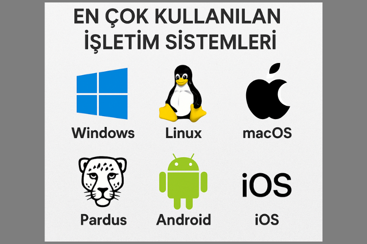 İşletim Sistemleri Logoları