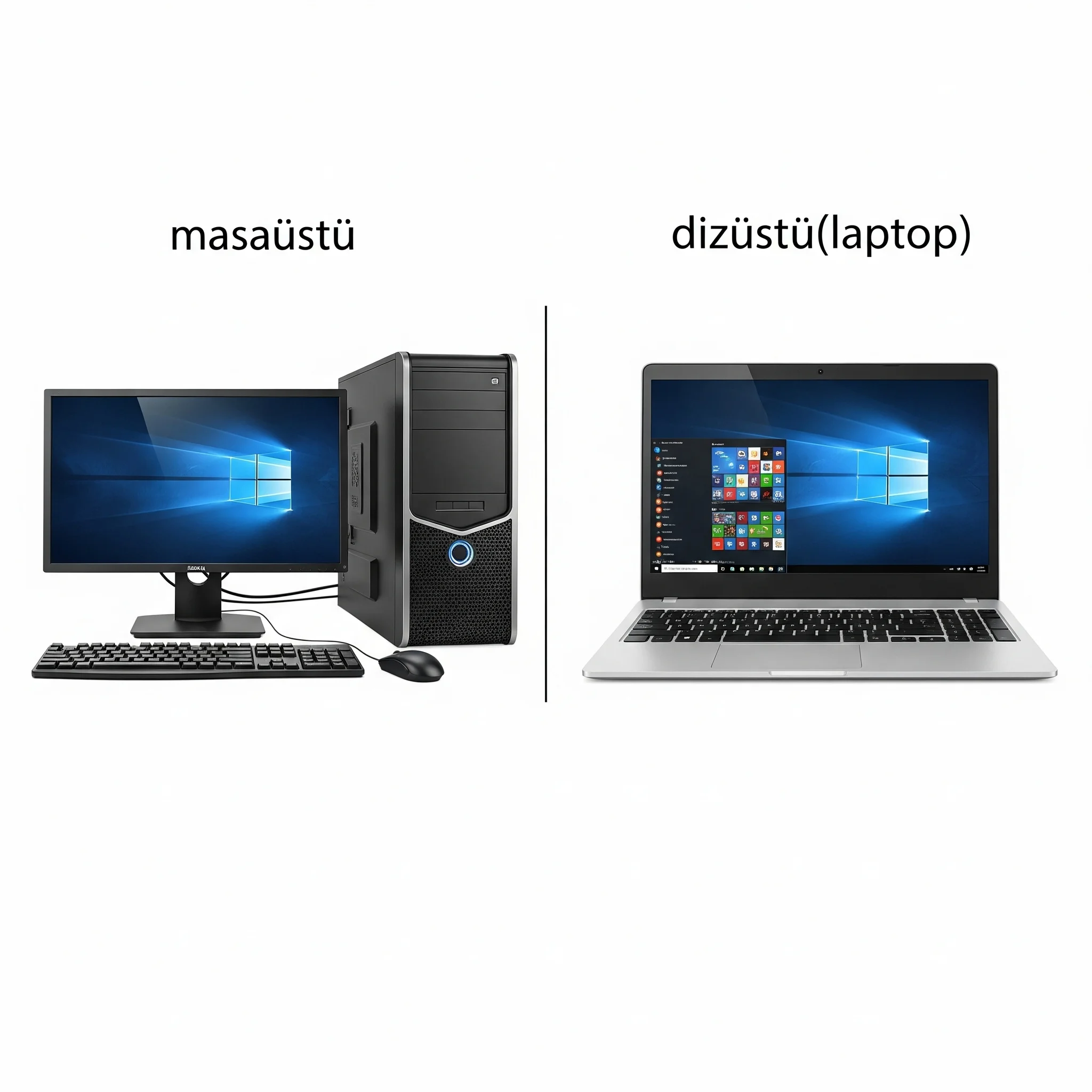 Masaüstü ve Dizüstü Bilgisayar